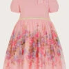MONSOON Baby Disco Posey Print Dress Pink -Amour Fashion 01 61200612 2