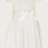 MONSOON Baby Truth Sequin Dress Ivory -Amour Fashion 01 61303326 2