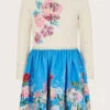 MONSOON Floral Horse 2-in-1 Dress Blue -Amour Fashion 01 61410702 2