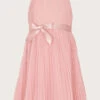 MONSOON Penelope Pleated Chiffon Dress Pink -Amour Fashion 01 61518012 2