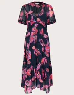 MONSOON Finn Hanky Hem Dress In Sustainable Viscose Blue 11 MONSOON Finn Hanky Hem Dress In Sustainable Viscose Blue -Amour Fashion 01 64019661 5