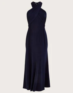 MONSOON Clo Crossover Maxi Dress Blue -Amour Fashion 01 64074661 5