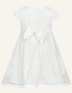 MONSOON Baby Alovette Christening Dress Ivory -Amour Fashion 02 31501426 3