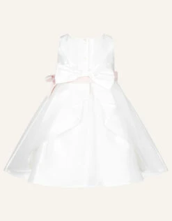 MONSOON Baby Audrey Duchess Twill Dress Ivory -Amour Fashion 02 31506626 3
