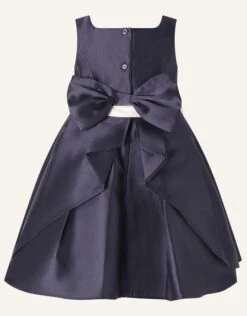 MONSOON Baby Audrey Duchess Twill Dress Blue -Amour Fashion 02 31506706 3