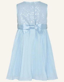 MONSOON Baby Keita Sequin Dress Blue -Amour Fashion 02 41302205 3