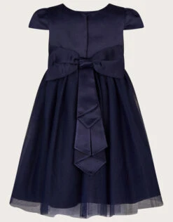 MONSOON Baby Tulle Bridesmaid Dress Blue -Amour Fashion 02 41312506 3