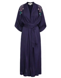 Tallulah And Hope Gloria Embroidered Midi Dress Blue -Amour Fashion 02 41479561 5