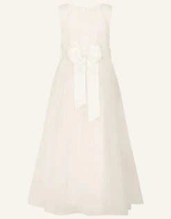 MONSOON Alice Lace Bodice Tulle Maxi Dress Ivory -Amour Fashion 02 41522626 3