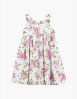 Trotters Adelina Vintage Rose Cross-Back Dress Pink -Amour Fashion 02 41549912 2