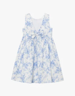 Trotters Maeva Bow Back Dress Blue -Amour Fashion 02 41550502 2