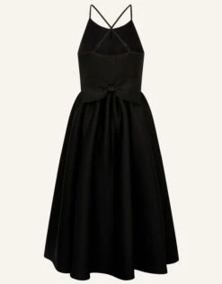MONSOON Bow Back Scuba Prom Dress Black -Amour Fashion 02 41900122 3