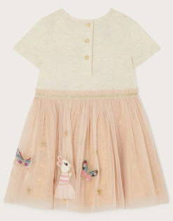 MONSOON Baby Disco Bunny Dress Nude -Amour Fashion 02 51214737 3
