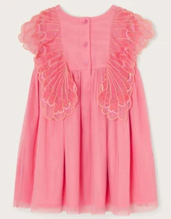 MONSOON Baby Butterfly Sleeve Dress Pink -Amour Fashion 02 51215012 3