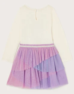 MONSOON Disco Unicorn Dress Purple -Amour Fashion 02 51300315 3