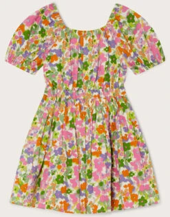 MONSOON Bright Floral Printed Dress Green -Amour Fashion 02 51318907 3