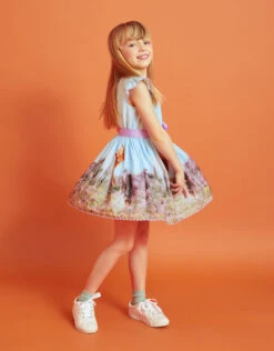 MONSOON Wild Horse Dress WWF-UK Collaboration Blue -Amour Fashion 02 51321705 6