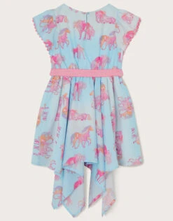 MONSOON Horse Dress WWF-UK Collaboration Blue -Amour Fashion 02 51322005 3