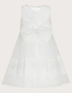 MONSOON Baby Alovette Lace Christening Dress White -Amour Fashion 02 51502728 3