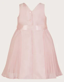 MONSOON Baby Polly Pleated Bridesmaids Dress Pink -Amour Fashion 02 51503912 3