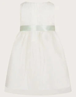 MONSOON Baby Freya Scuba Bridesmaids Dress Ivory -Amour Fashion 02 51505026 3