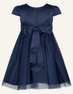 MONSOON Baby Tulle Bridesmaid Dress Blue -Amour Fashion 02 51509206 3