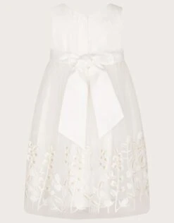 MONSOON Baby Lilly Embroidered Meadow Maxi Dress Ivory 6 MONSOON Baby Lilly Embroidered Meadow Maxi Dress Ivory -Amour Fashion 02 51511826 3