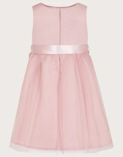 MONSOON Baby Layla 3D Scuba Dress Pink -Amour Fashion 02 51513112 3