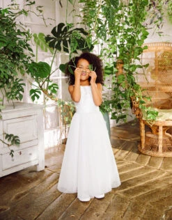 MONSOON Odette Alice Tulle Maxi Dress Ivory -Amour Fashion 02 51810326 6