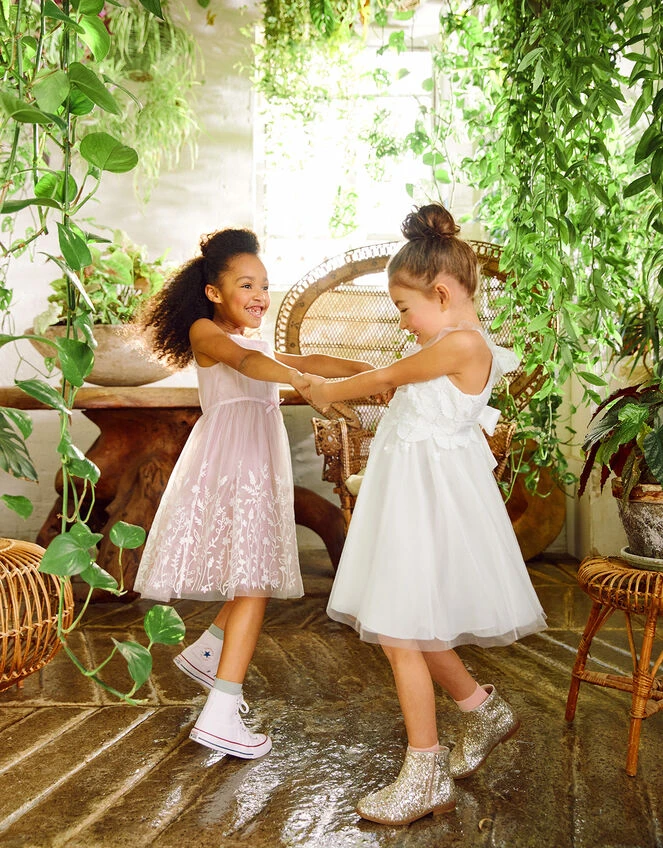 MONSOON Ophelia Lace Tulle Dress Ivory 4 MONSOON Ophelia Lace Tulle Dress Ivory - Image 2