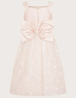 MONSOON Bea Organza Flower Dress Pink -Amour Fashion 02 51812412 3