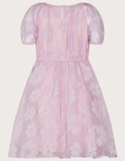 MONSOON Flower Organza Tunic Dress Purple -Amour Fashion 02 51818816 3