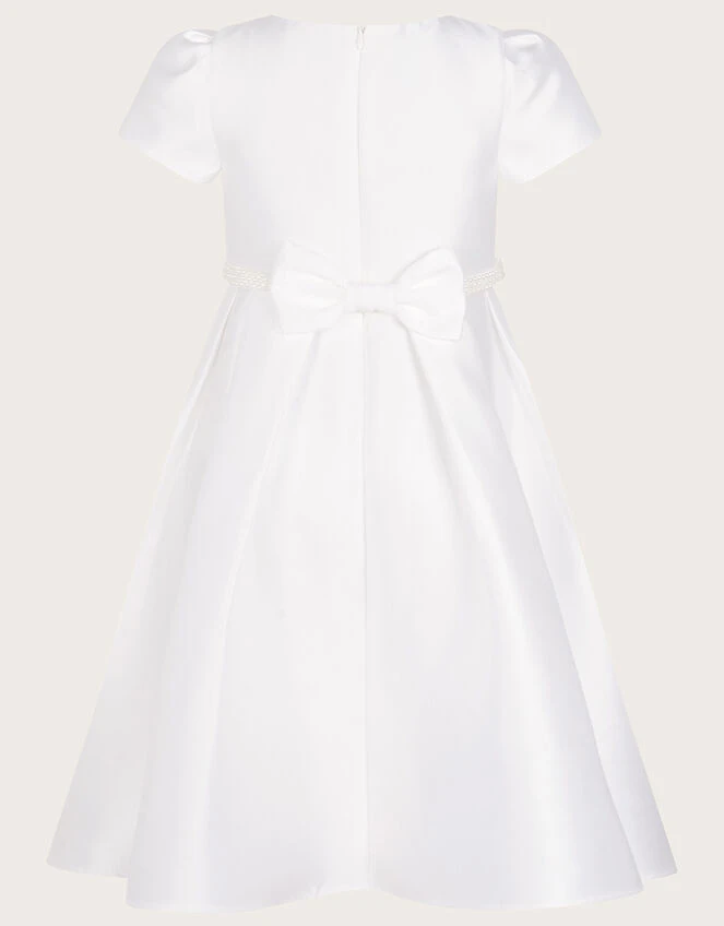 MONSOON Henriette Pearl Belt Duchess Dress Ivory 4 MONSOON Henriette Pearl Belt Duchess Dress Ivory - Image 2