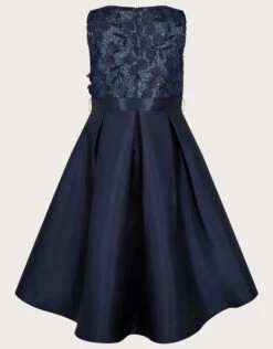 MONSOON Anika High Low Bridesmaid Dress Blue -Amour Fashion 02 51825206 3