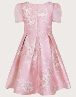 MONSOON Marcy Roses Duchess Twill Dress Pink -Amour Fashion 02 51825939 3