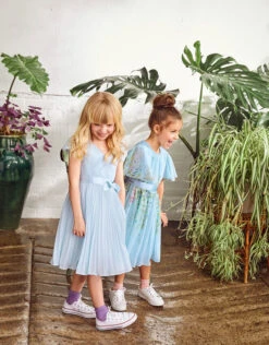 MONSOON Kaia Pleated Dress Blue -Amour Fashion 02 51827402 6