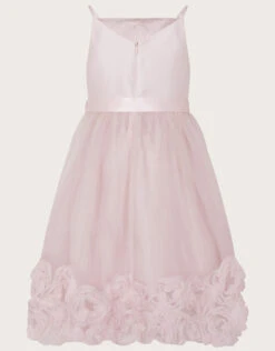 MONSOON Odette Blossom 3D Dress Pink -Amour Fashion 02 51828912 3