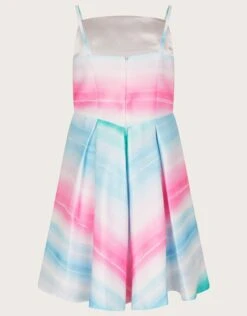 MONSOON Santorini Stripe Duchess Twill Dress Ivory -Amour Fashion 02 51829026 3