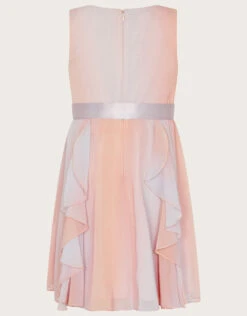 MONSOON Oula Rainbow Ombre Ruffle Dress Multi -Amour Fashion 02 51830729 3