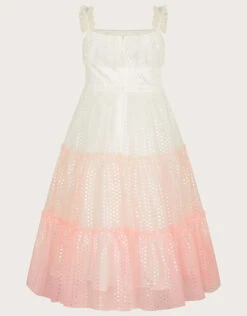 MONSOON Dotty Foil Ombre Tulle Maxi Dress Pink -Amour Fashion 02 51881212 3