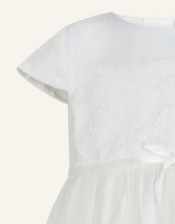 MONSOON Baby Alovette Christening Dress Ivory -Amour Fashion 03 31501426 4