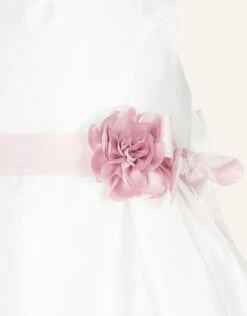 MONSOON Baby Audrey Duchess Twill Dress Ivory -Amour Fashion 03 31506626 4