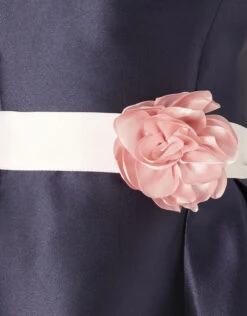 MONSOON Baby Audrey Duchess Twill Dress Blue -Amour Fashion 03 31506706 4