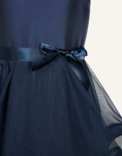 MONSOON Sienna Ruffle Prom Dress Blue -Amour Fashion 03 31832806 4