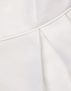 MONSOON Duchess Twill Bardot Prom Dress Ivory -Amour Fashion 03 41900326 4