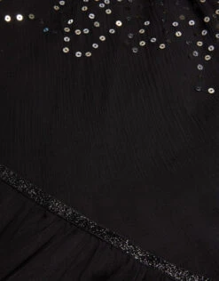 MONSOON Scatter Sequin One-Shoulder Prom Dress Black -Amour Fashion 03 41902522 4