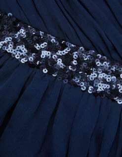 MONSOON Abigail One-Shoulder Prom Dress Blue -Amour Fashion 03 41905206 4