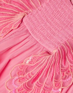 MONSOON Baby Butterfly Sleeve Dress Pink -Amour Fashion 03 51215012 4