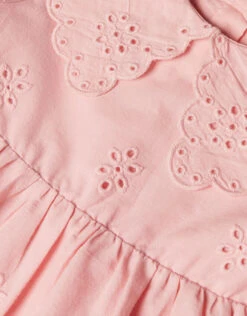 MONSOON Baby Broderie Pintuck Dress Pink -Amour Fashion 03 51215112 4