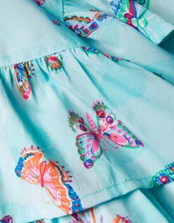 MONSOON Butterfly Woven Dress Blue -Amour Fashion 03 51309202 4